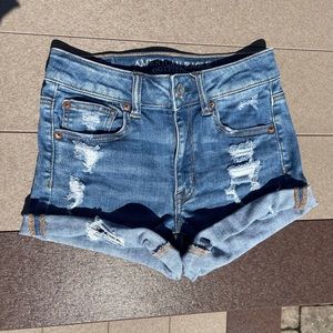american eagle jean shorts
